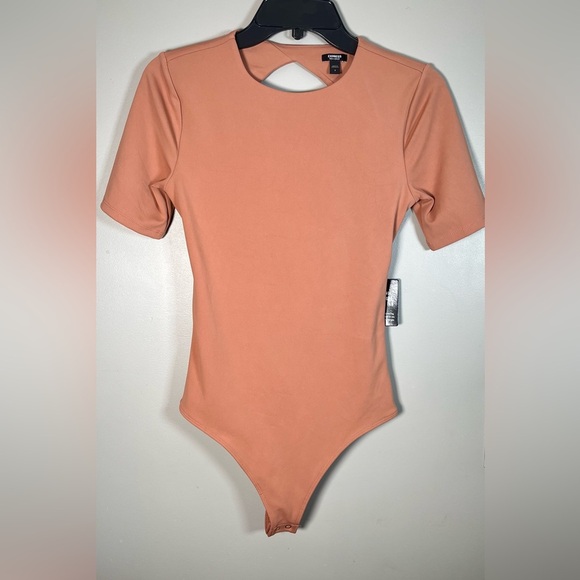 Express Peach Bodysuit - Picture 1 of 4